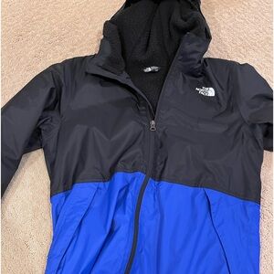 North Face boys rain jacket